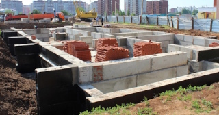 Фундаменты промышленных зданий в Луге цена от 24999 руб. - заказать строительство фундамента промздания под стальные колонны